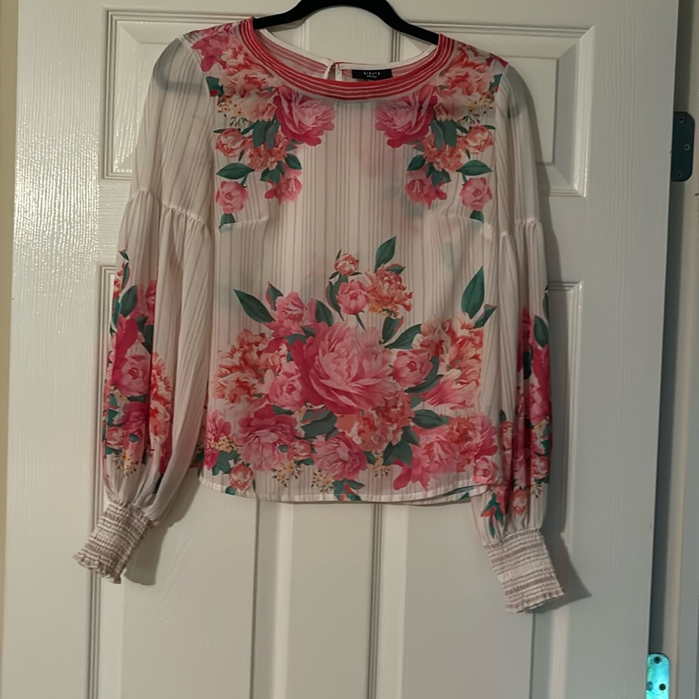Euc vici flowered blouse